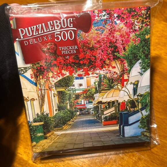 🧩Puzzle- 500 Piece Jigsaw Puzzle – Puerto de Mogán, Spain - Picture 1 of 4